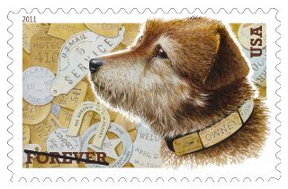 Stamp Announcement 11-33: Owney the Postal Dog
