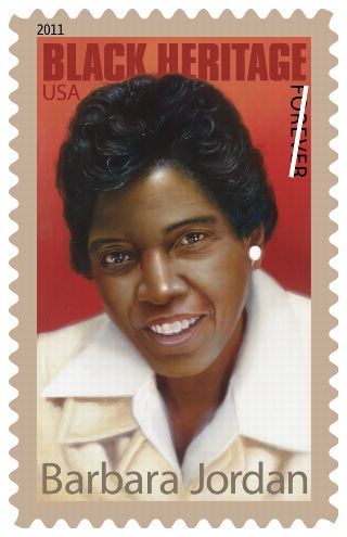 Stamp Announcement 11-40: Barbara Jordan