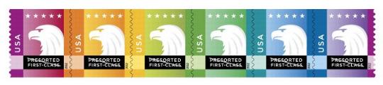 Stamp Announcement 12-1: Spectrum Eagle