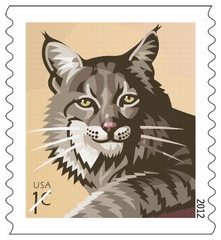 Stamp Announcement 12-32: Bobcat