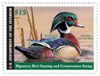 Stamp Announcement 12-39: Migratory Bird Hunting and Conservation Stamp