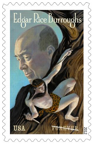 Stamp Announcement 12-43: Edgar Rice Burroughs