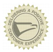 DELIVERING A POSITIVE CUSTOMER EXPERIENCE Seal