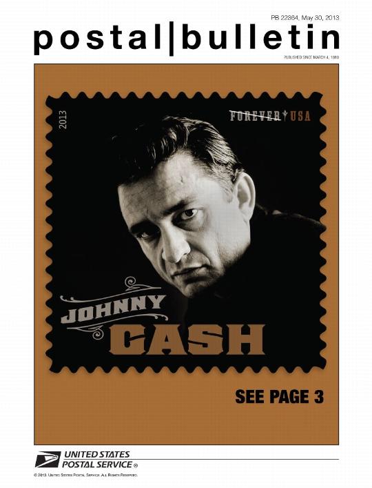 PB22364, May 30, 2013 - Front Cover - JOHNNY CASH, SEE PAGE 3