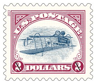 Stamp Announcement 13-40: Stamp Collecting: Inverted Jenny Stamp