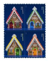 Gingerbread Houses stamp