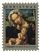Virgin and Child stamp