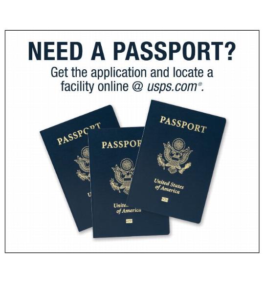 PB 22379, Back Cover - NEED A PASSPORT? Get the application and locate a facility onine @ usps.com