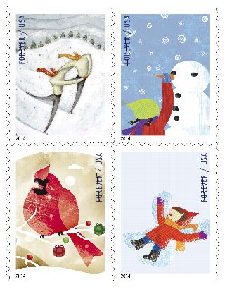 Winter Fun Stamps