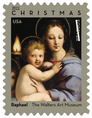 Madonna of the Candelabra Stamp