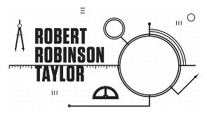 Robert Robinson Taylor Stamp Pictorial Postmark Art - blank