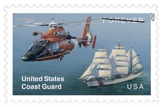 Stamp Announcement 15-32: United States Coast Guard Stamp