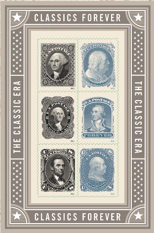 Update: Stamp Announcement 16-18: Classics Forever Stamps