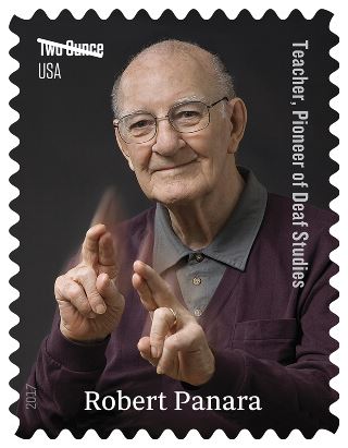 Stamp Announcement 17- 19: Robert Panara Stamp