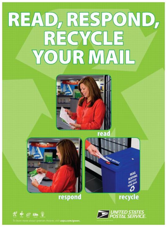 Poster 615 - Read, Respond, Recycle Your Mail