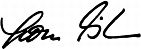 signature of Chairman of the BOG Louis Giuliano