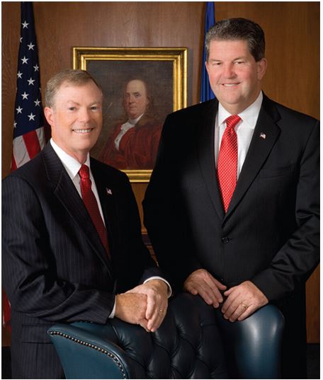 Mickey D. Barnett, Chairman, U.S. Postal Service Board of Governors and Patrick R. Donahoe, Postmaster General and Chief Executive Officer