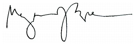 Megan J. Brennan signature