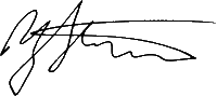 signature of Richard J. Strasser, Jr.