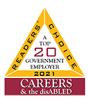Careers and the Disabled Magazine 2021 Readers' Choice logo