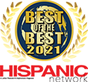 Image of the Hispanic Network Magazine 2021 Best of the Best logo