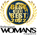 Image of the Professional Woman’s Magazine 2022 Best of the Best logo