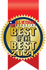 Image of the U.S. Veterans Magazine 2021 Best of the Best logo