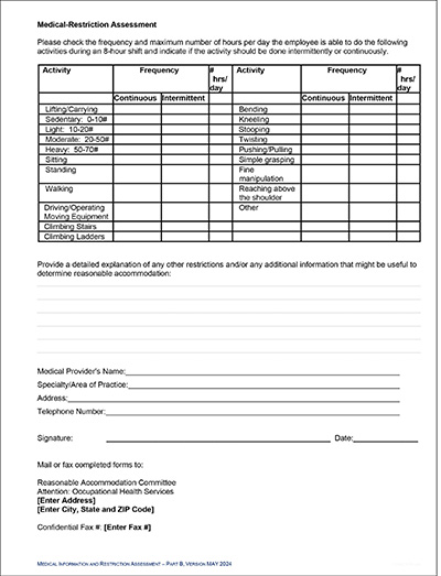 Reasonable Accomadation Decision Guide p. 2