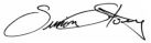 Signature of Simon Storey