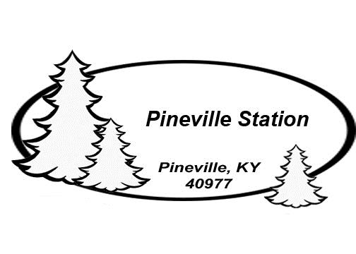 Pineville Station postmark image