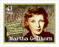 Image of Martha Gelhorn stamp