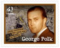 Image of George Polk stamp