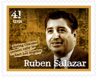 Image of Ruben Salazar stamp