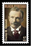 Image of Charles W. Chesnutt stamp