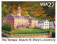 Image of Mout St. Mary's postal card