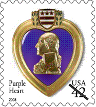 Image of Purple Heart stamp