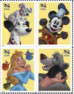 Disney: Art of Imagination stamp set