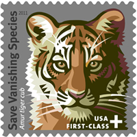Vanishing Species stamp