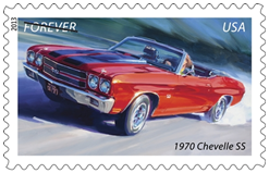 Richard Petty Dedicates Muscle Cars Forever Stamps
