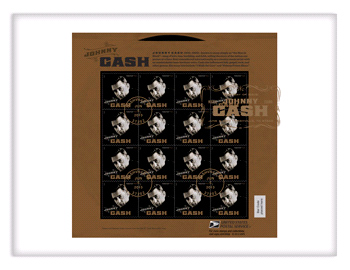 Johnny Cash  Forever Stamps