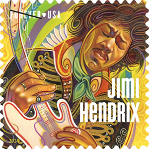 U.S. Postal Service Honors Legendary Guitarist, Jimi Hendrix