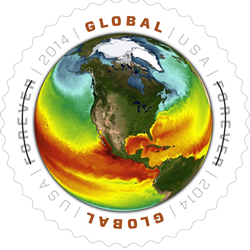 Earth Day 2014 Forever Global stamp