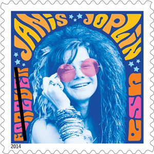 Janis Joplin Forver stamp