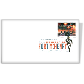 The War of 1812: Fort McHenry Digital Color Postmark