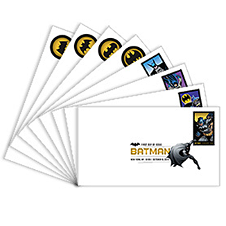 Batman Digital Color Postmark