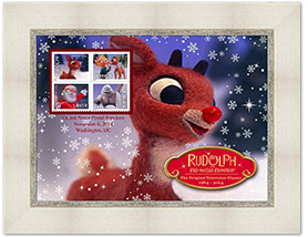 Rudolph the Red-Nosed Reindeer Framed Art