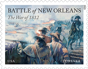 Battle of New Orleans Limited Edition Forever stamp