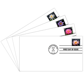 Water Lilies First Day Cover