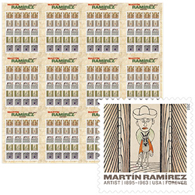 Martin Ramirez Press Sheet