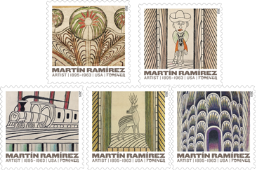 Martin Ramirez Forever stamps